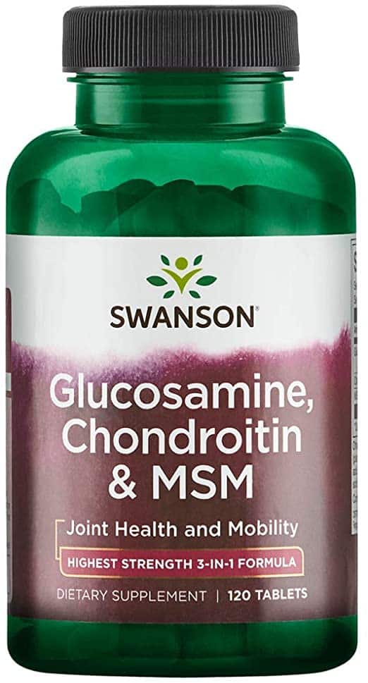 Supliment alimentar Glucosamina + MSM + Condroitina, OstroVit - 90 comprimate (45 doze)