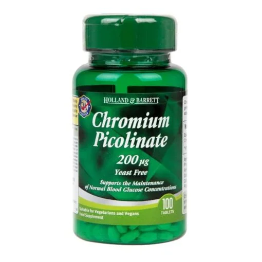 Crom (Picolinat), 200 mcg, 100 tablete