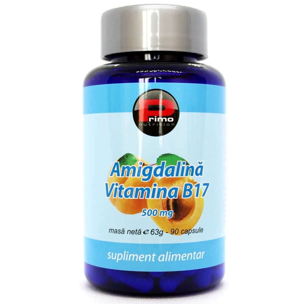 content role laser Vitamina B17 forte (naturala), 500 mg, 90 capsule - Primo Nutrition