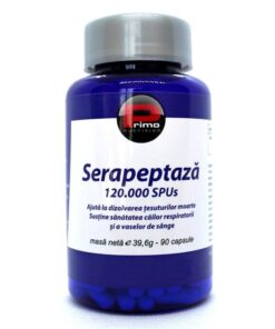 serapeptaza 120 000 UI 90 capsule primo nutrition