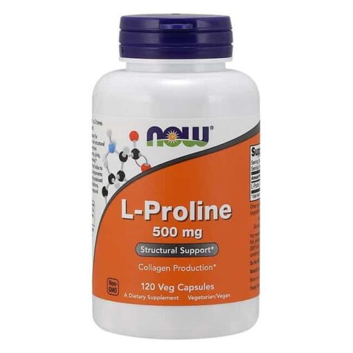 L-prolina NOW