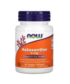Astaxanthin (Astaxantina), 4 mg, 60 capsule