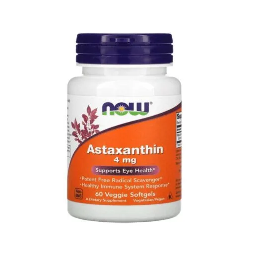 Astaxanthin (Astaxantina), 4 mg, 60 capsule