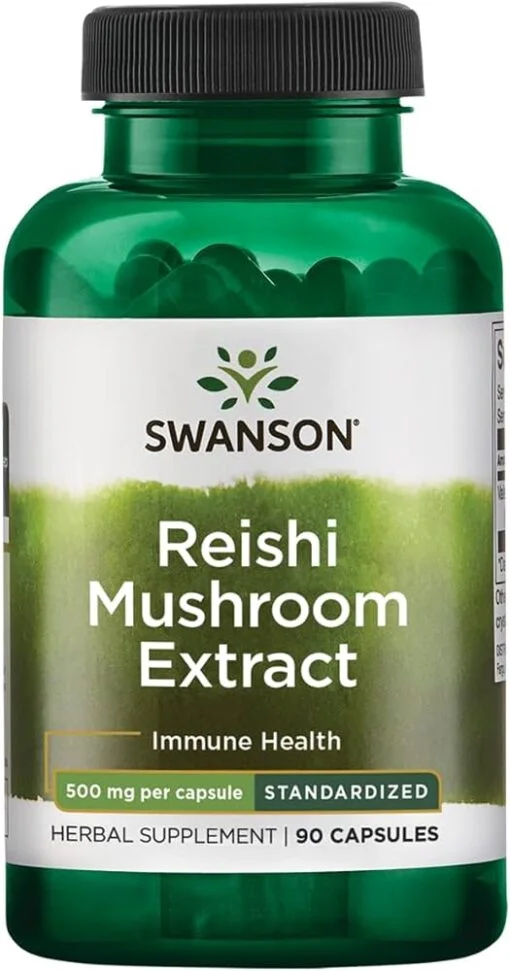 Ciuperca Reishi (Ganoderma Lucidum), Extract 500 mg, 90 capsule
