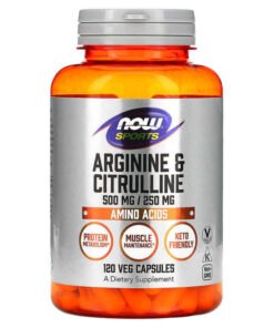 arginina si citrulina now