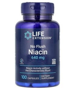 Niacina fara calduri Life Extension