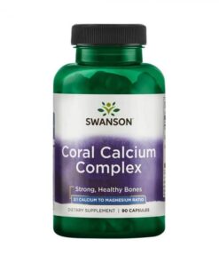 Calciu Coral Complex Swanson, 90 capsule