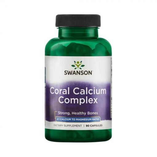Calciu Coral Complex Swanson, 90 capsule