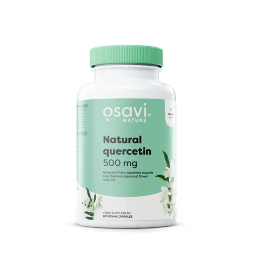 Quercetină Naturală extract, 500 mg/capsulă, 60 capsule