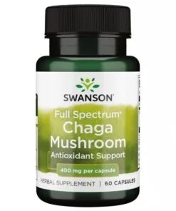 Ciuperca Chaga-60 capsule, Swanson