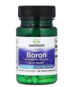 Boron glicinat(Bor organic), Albion, Swanson, 6 mg, 60 capsule